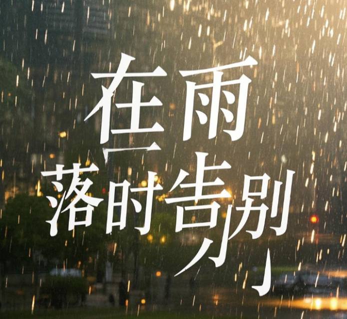 雨落在星空而我在人海中
