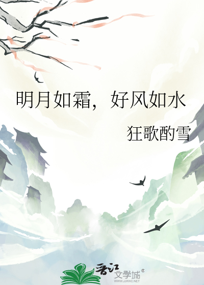 明月如霜好风如水清景无限啥意思