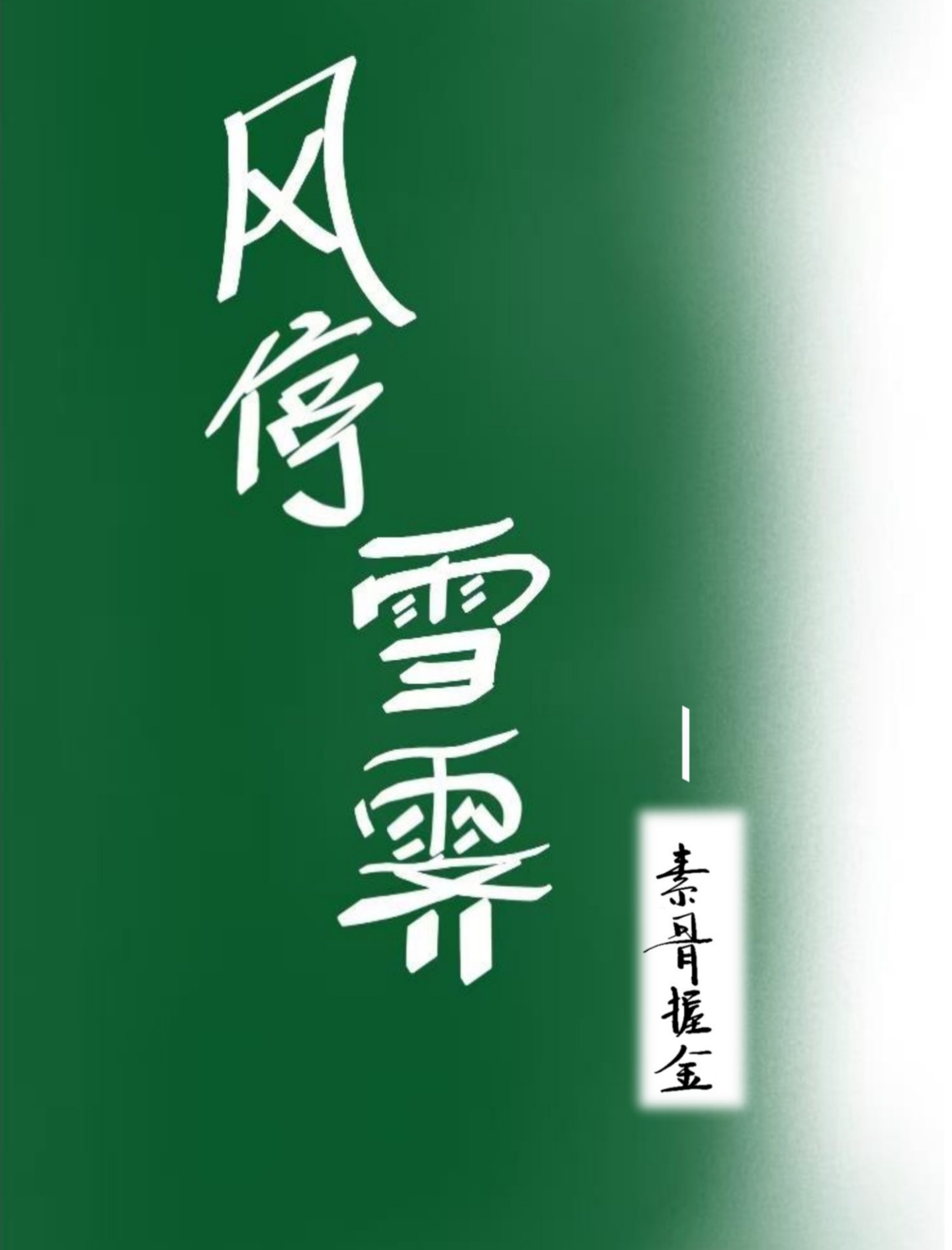 风停雪霁的意思